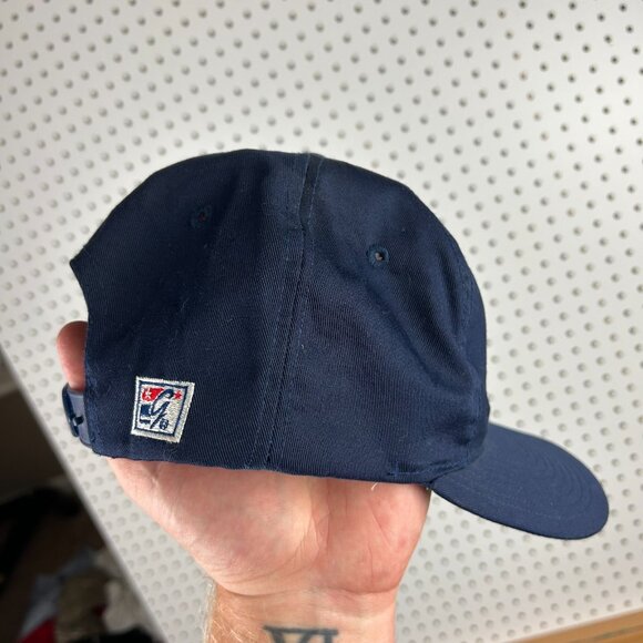 University of Virginia UVA Snapback‎ Hat Vintage THE GAME 90s Script Blue Orange - Picture 4 of 7